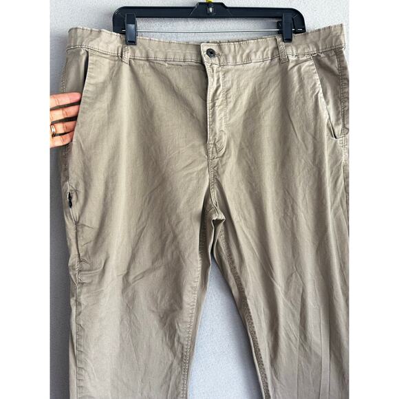 Kenneth Cole Reaction Beige Khaki Cotton Men's Pants 33x32 - Picture 3 of 7